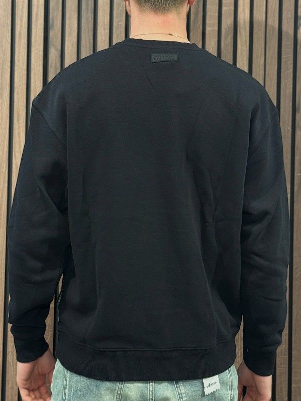 Wrong Friends - Hinton Sweater - Zwart