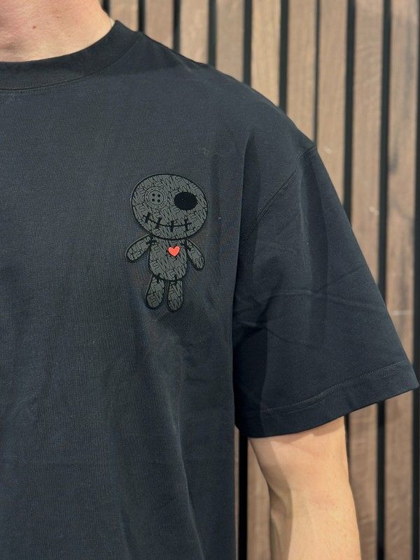 Wrong Friends - Hinton T-shirt - Zwart