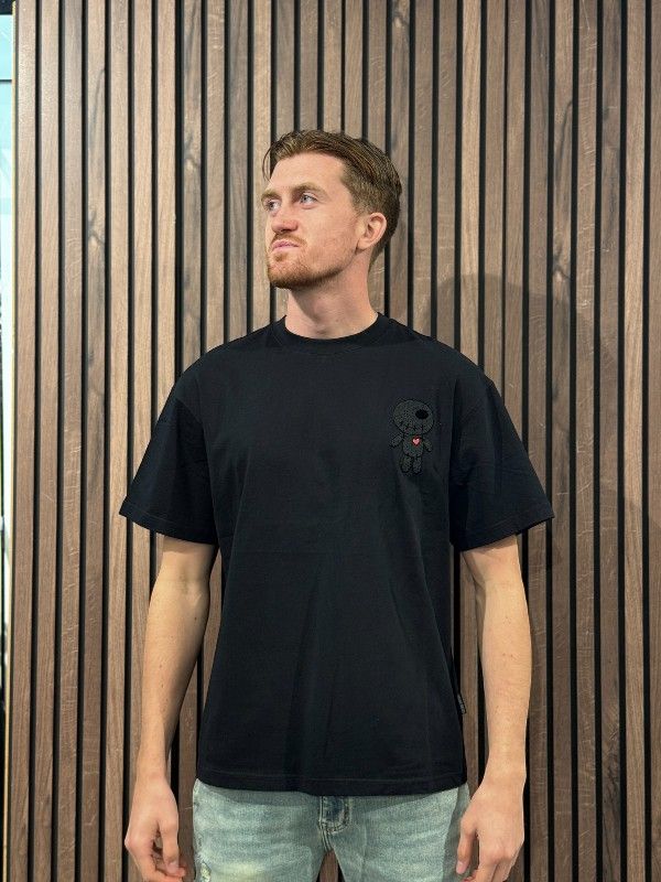 Wrong Friends - Hinton T-shirt - Zwart