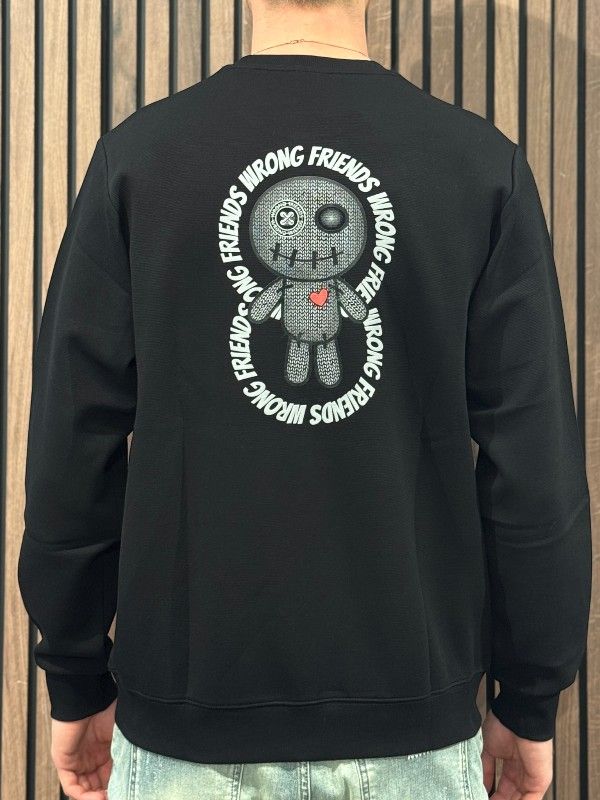 Wrong Friends - Kiowa Sweater - Zwart