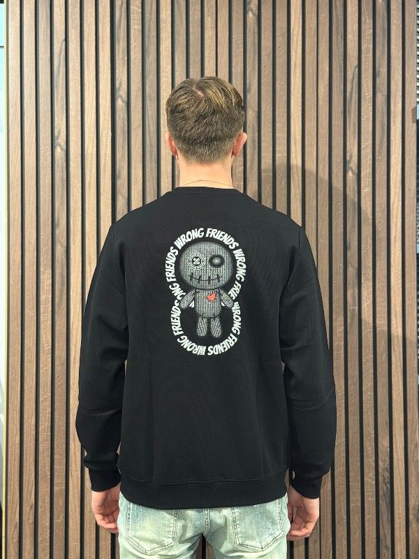 Wrong Friends - Kiowa Sweater - Zwart
