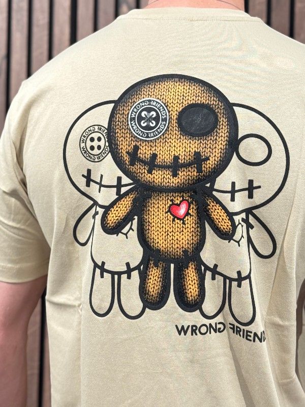 Wrong Friends - Maupin T-shirt - Beige