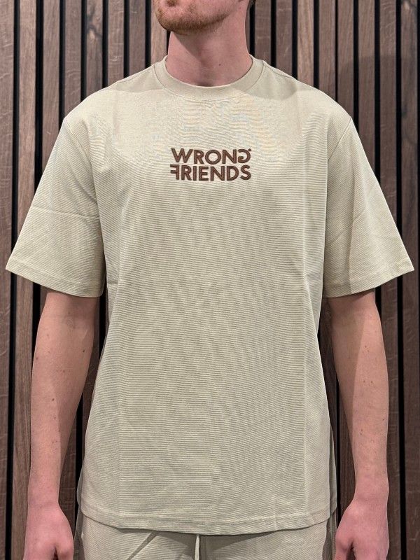Wrong Friends - Santiago T-shirt - Beige