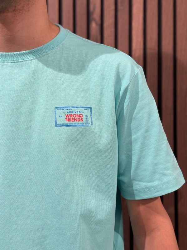 Wrong Friends - Aloha T-shirt - Blauw