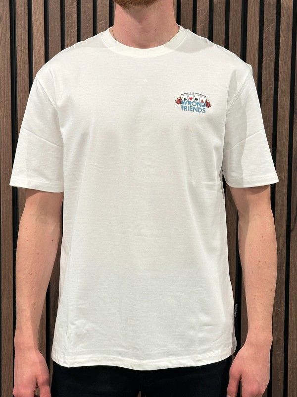 Wrong Friends - Sloan T-shirt - Wit