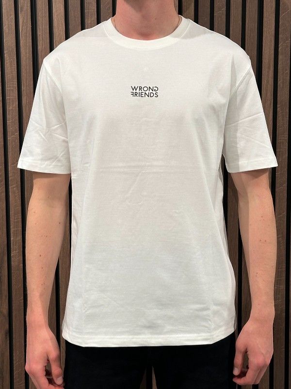 Wrong Friends - Valley T-shirt - Wit