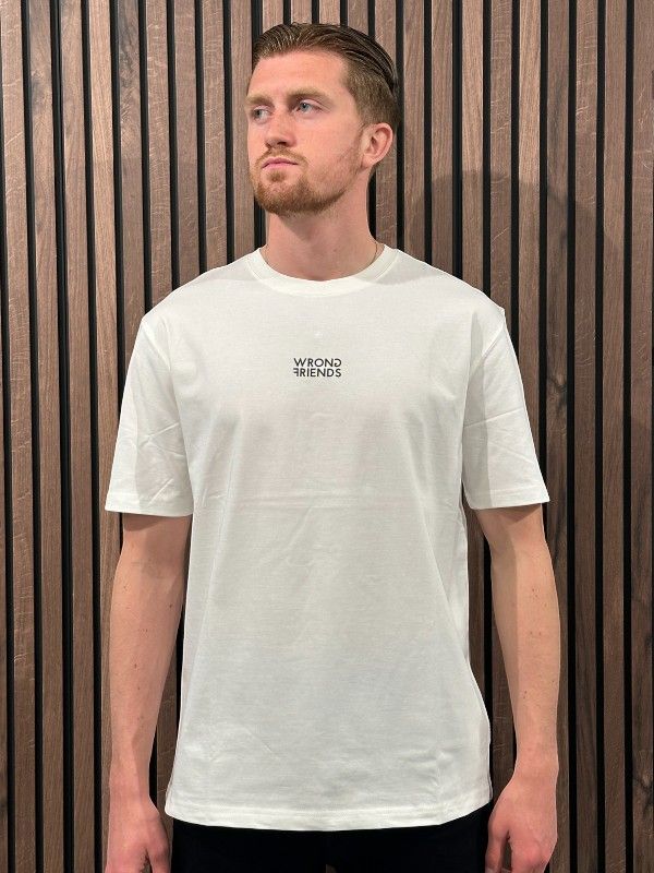 Wrong Friends - Valley T-shirt - Wit