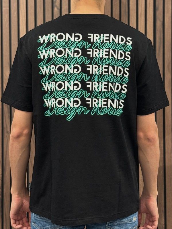 Wrong Friends - Herrero T-shirt - Zwart