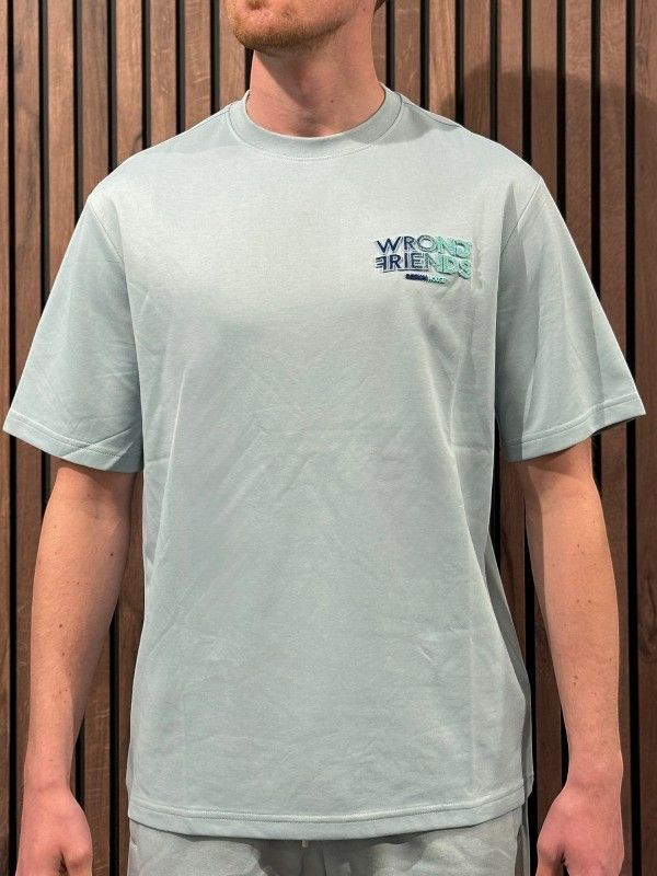 Wrong Friends - Simi Valley T-shirt - Blauw