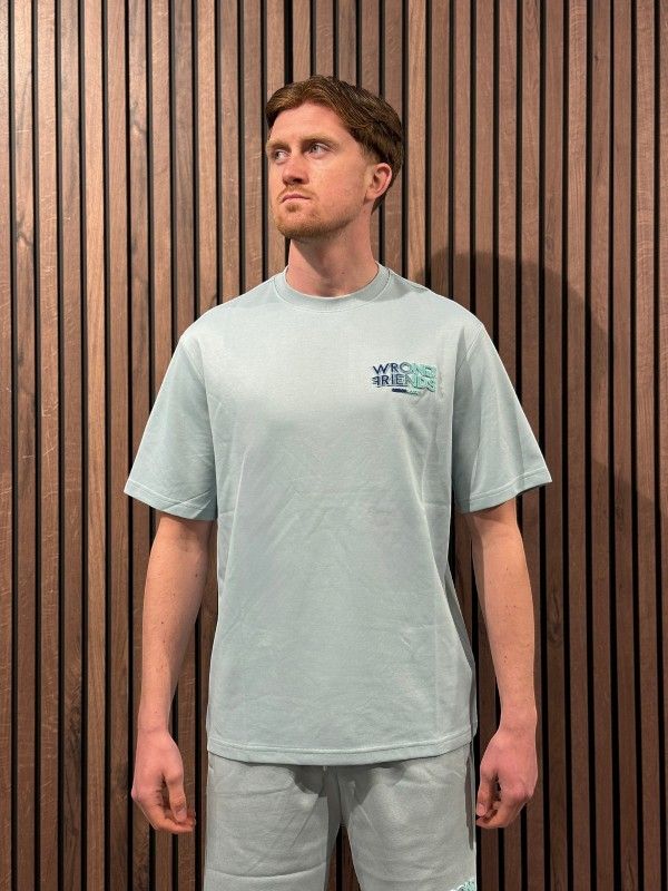 Wrong Friends - Simi Valley T-shirt - Blauw