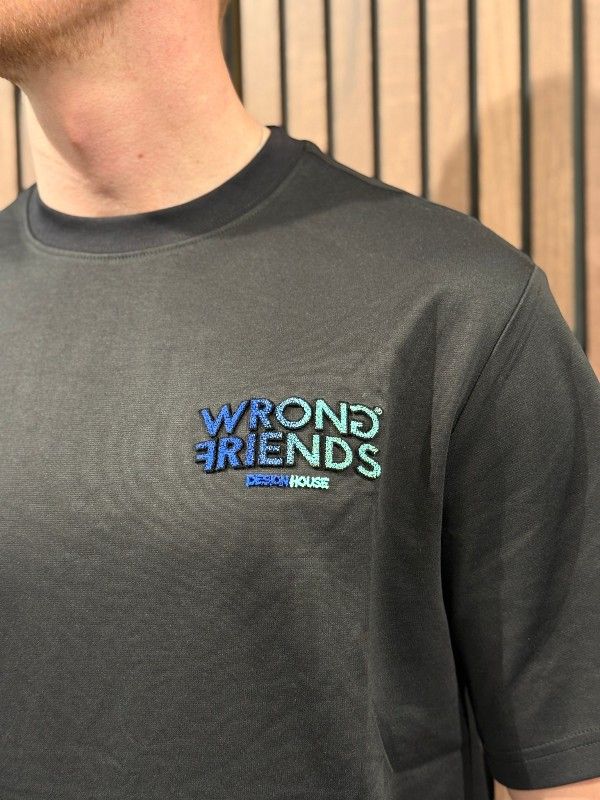 Wrong Friends - Simi Valley T-shirt - Zwart