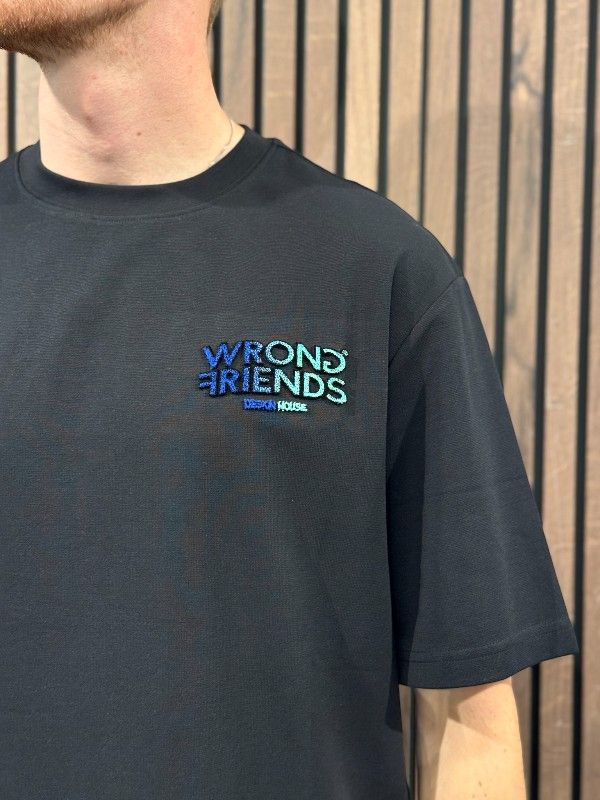 Wrong Friends - Simi Valley T-shirt - Zwart