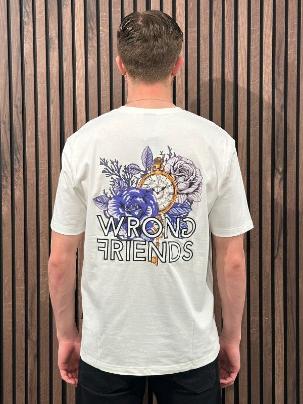 Wrong Friends - Barletta T-shirt - Wit