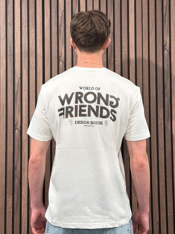 Wrong Friends - Zamora T-shirt - Wit