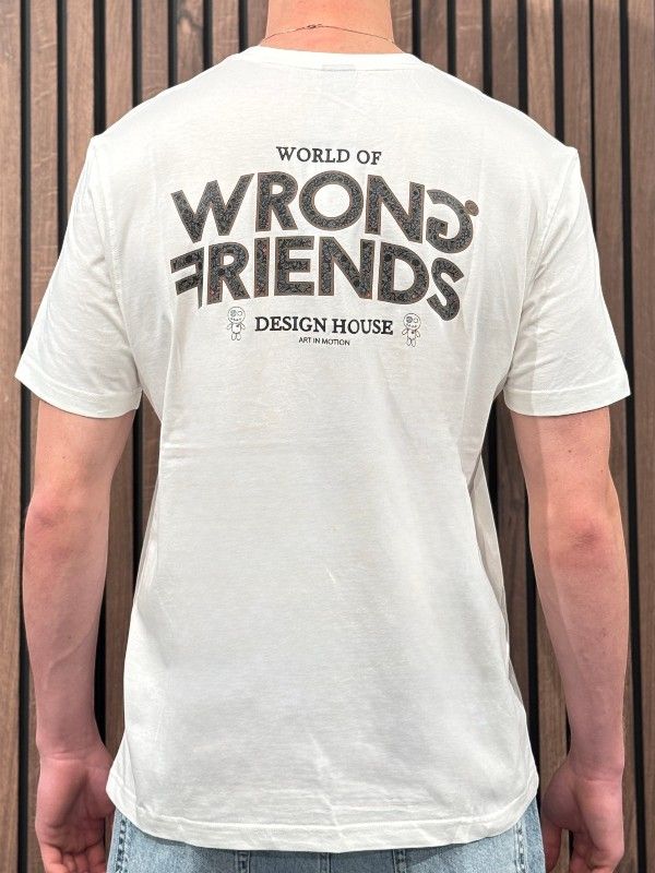 Wrong Friends - Zamora T-shirt - Wit