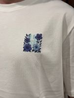 10 To Zero - T-shirt Blue Sauvage - Wit