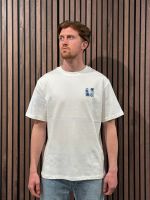 10 To Zero - T-shirt Blue Sauvage - Wit