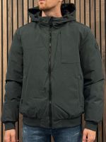 Airforce - Hooded Reversible Jacket - Gun Metal