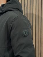 Airforce - Hooded Reversible Jacket - True Black