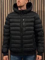 Airforce - Hooded Reversible Jacket - Zwart