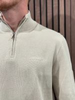 Airforce - Knitwear Quarter Zip - Beige