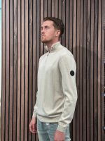 Airforce - Knitwear Quarter Zip - Beige