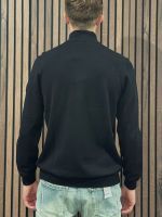 Airforce - Knitwear Quarter Zip - Zwart