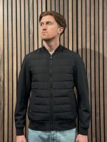 Airforce - Pike Padded Bomber Jacket - Zwart