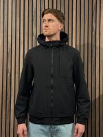 Airforce - Softshell Jacket Chestpocket - Zwart
