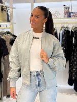 Airforce - Waxed Crinckle Jacket Bomber - Grijs