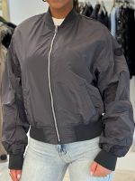 Airforce - Waxed Crinckle Jacket Bomber - Grijs