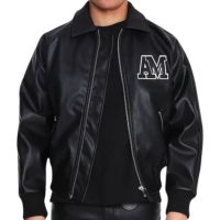 Amicci - Guiseppe Varsity Jacket - Zwart