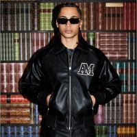 Amicci - Guiseppe Varsity Jacket - Zwart