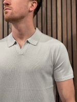 Antony Morato - Sweater Polo Regular Fit - Grijs