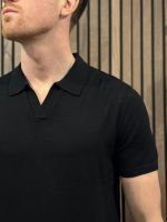 Antony Morato - Sweater Polo Regular Fit - Zwart