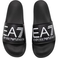 Armani EA7 - Slippers - Zwart