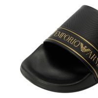 Armani EA7 - Slippers - Zwart
