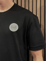 Armani EA7 - T-shirt - Zwart