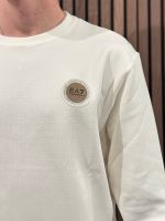 Armani EA7 - Unisex Jersey Sweatshirt - Wit
