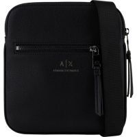 Armani Exchange - Flat Crossbody Messenger Bag - Zwart