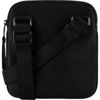 Armani Exchange - Flat Crossbody Messenger Bag - Zwart