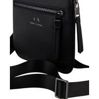 Armani Exchange - Flat Crossbody Messenger Bag - Zwart