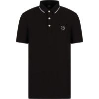 Armani Exchange - Man Jersey Polo Shirt - Zwart