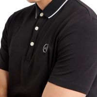 Armani Exchange - Man Jersey Polo Shirt - Zwart