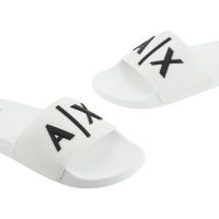 Armani Exchange - Slippers - Wit
