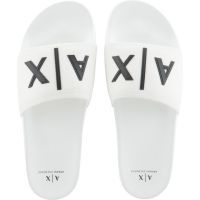 Armani Exchange - Slippers - Wit