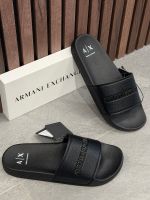 Armani Exchange - Slippers - Zwart