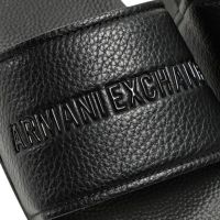Armani Exchange - Slippers - Zwart