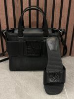 Armani Exchange - Sandal - Zwart
