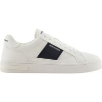 Armani Exchange - Man Leather Sneakers - Wit